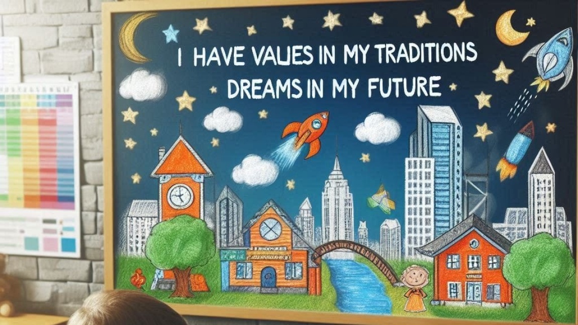 I Have Values in My Traditions and Dreams in My Future